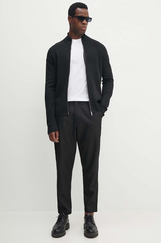 Calvin Klein cardigan K10K113040 negru AW24