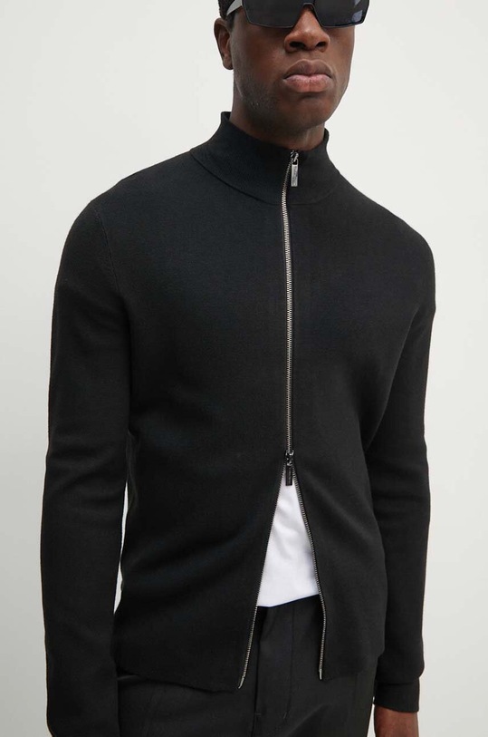 Calvin Klein cardigan negru K10K113040