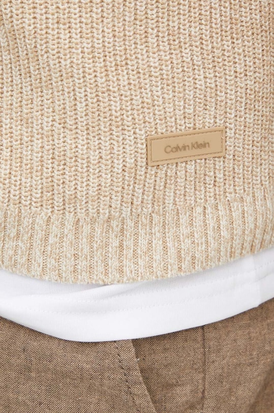 Calvin Klein kardigan lniany K10K113323