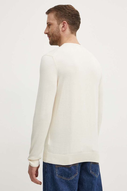 Odzież Calvin Klein sweter z domieszką jedwabiu K10K113549 beżowy
