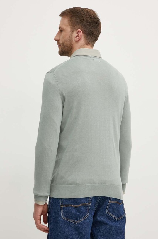Odzież Calvin Klein sweter z domieszką jedwabiu K10K113549 szary