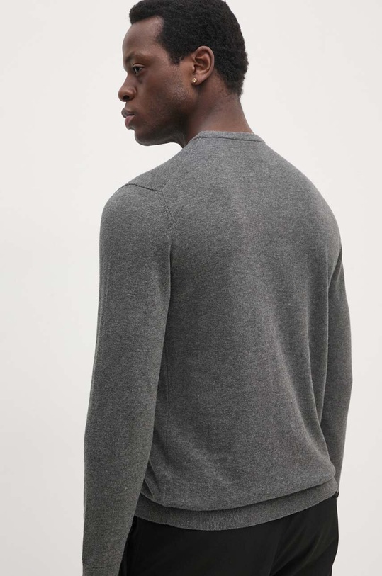 Odzież Calvin Klein sweter z domieszką jedwabiu K10K113549 szary