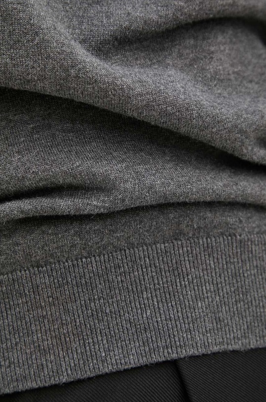 Calvin Klein sweter z domieszką jedwabiu K10K113549 szary