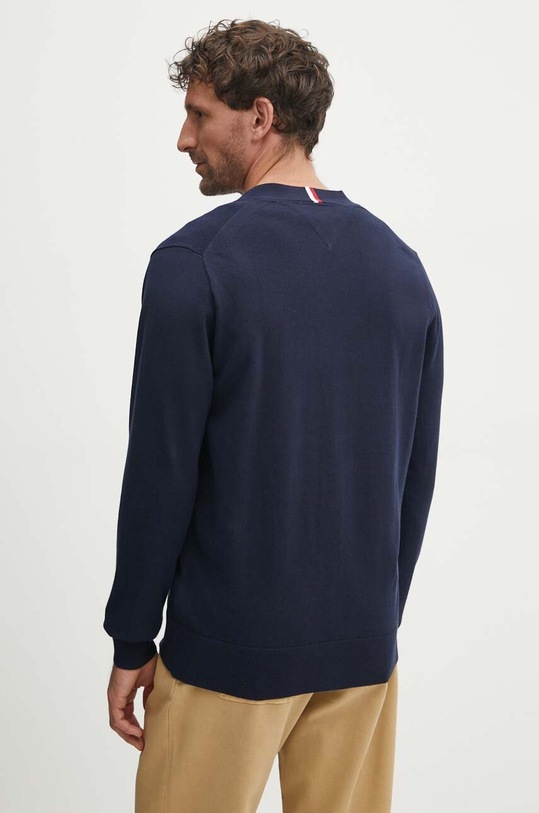 Odzież Tommy Hilfiger kardigan MW0MW31214 granatowy