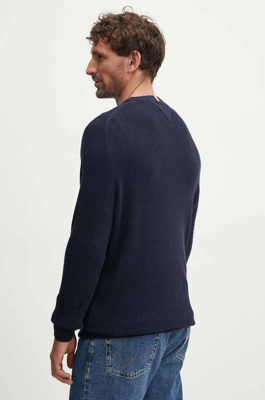 Oblečenie Bavlnený sveter Tommy Hilfiger MW0MW35470 tmavomodrá