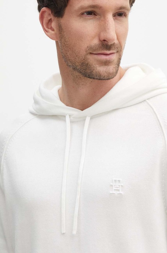 Bavlněný svetr Tommy Hilfiger bílá MW0MW35515