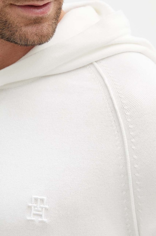Bavlněný svetr Tommy Hilfiger MW0MW35515 bílá