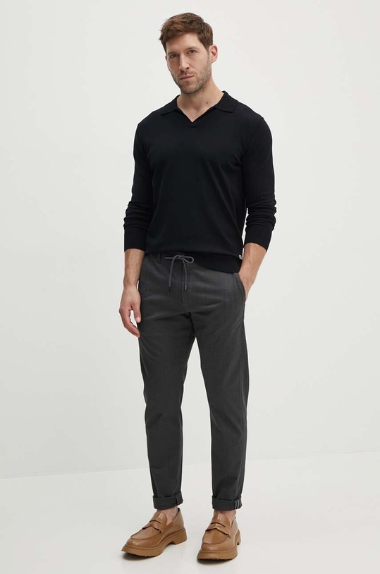 Svetr Karl Lagerfeld 543307.655085 černá AW24