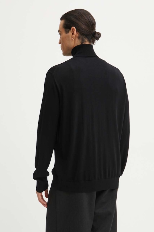 Odzież Iceberg sweter wełniany A006.9005 czarny