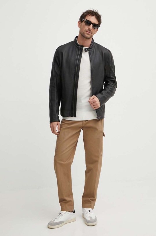 Vuneni pulover Boss Orange 50501762 bež AW24