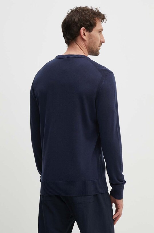 Odzież BOSS Orange sweter wełniany 50501762 niebieski