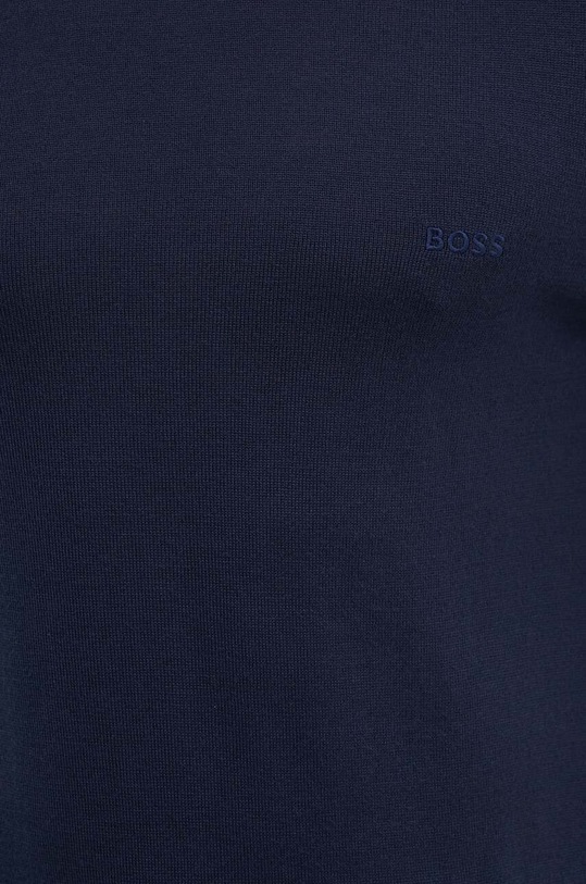 Vlněný svetr Boss Orange 50501762 modrá