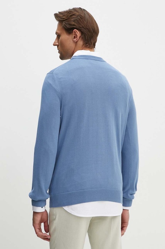 Odzież PS Paul Smith sweter bawełniany M2R.200YZ.L21858 niebieski