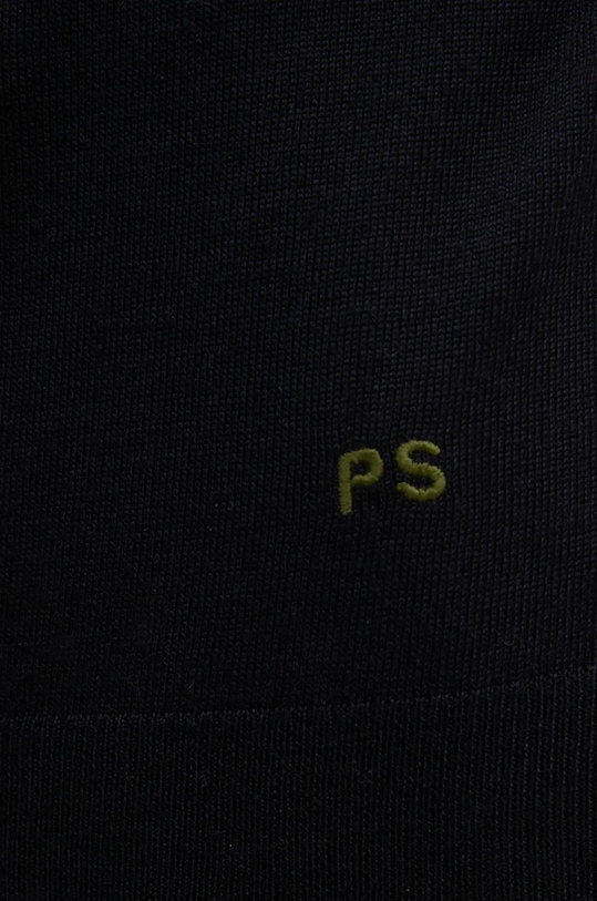 PS Paul Smith sweter wełniany M2R.203Y.N21861 granatowy