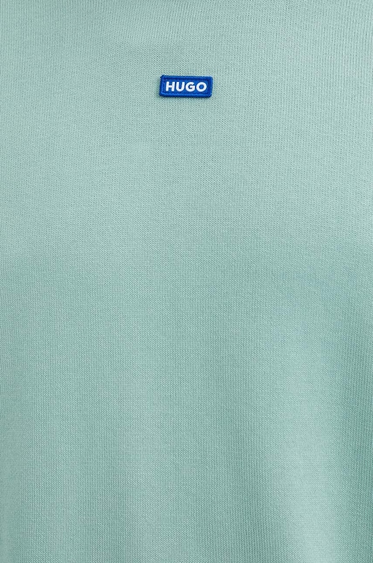 Βαμβακερό πουλόβερ Hugo Blue 50514698 πράσινο