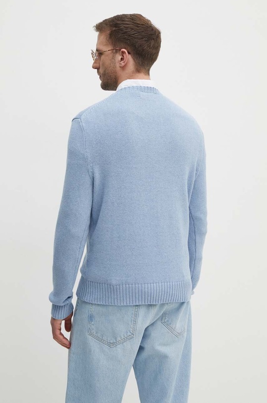 Odzież Polo Ralph Lauren sweter bawełniany 710941059 niebieski
