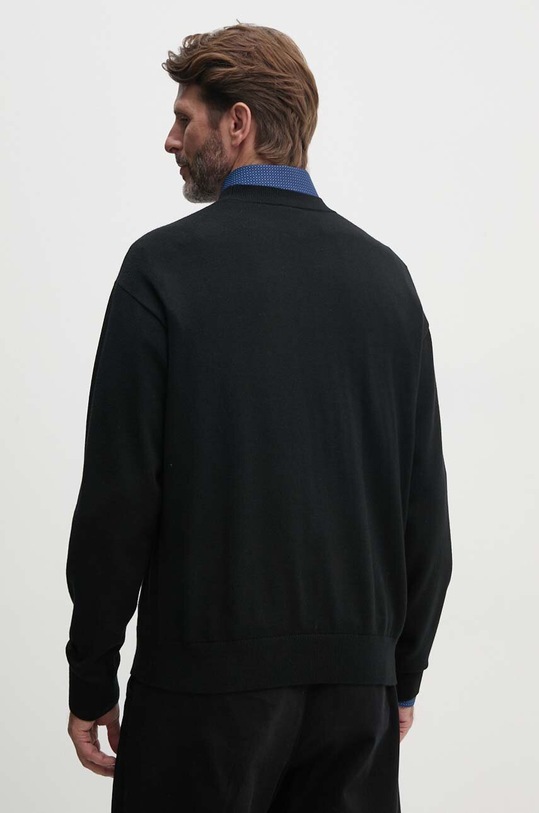 Odzież Armani Exchange sweter z domieszką wełny 6DZM6H.ZM5BZ czarny