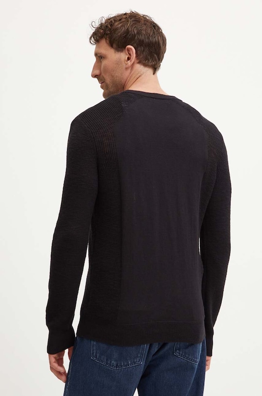 Ρούχα Βαμβακερό πουλόβερ Guess DENYS M4YR15.Z3FD1 μαύρο