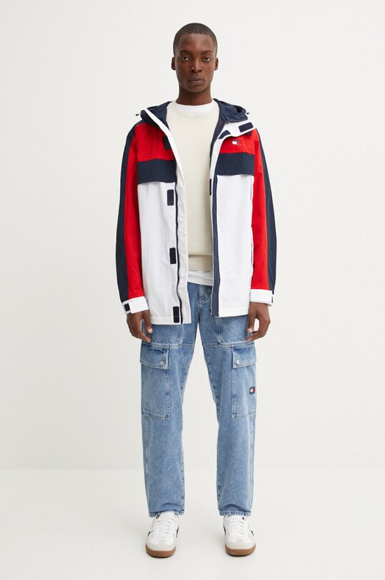Bavlnená vesta Tommy Jeans DM0DM19194 béžová AW24