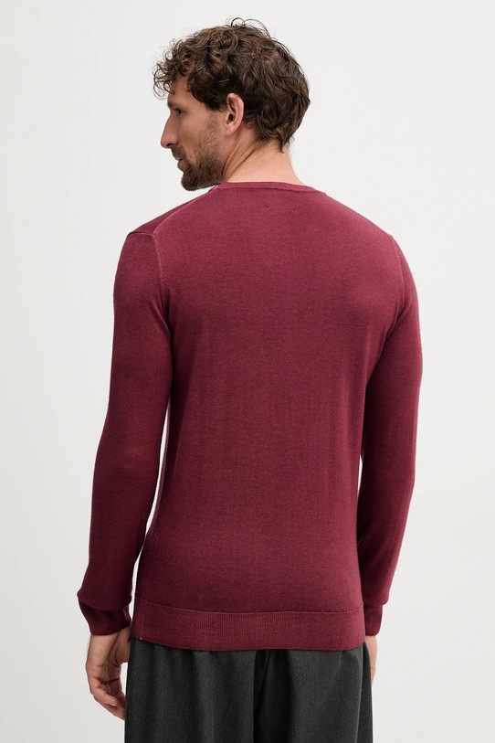 Îmbrăcăminte Liu Jo pulover de lana QF4022.MA21P burgundia