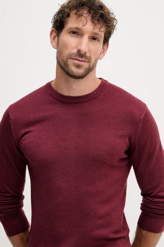 Liu Jo pulover de lana burgundia QF4022.MA21P