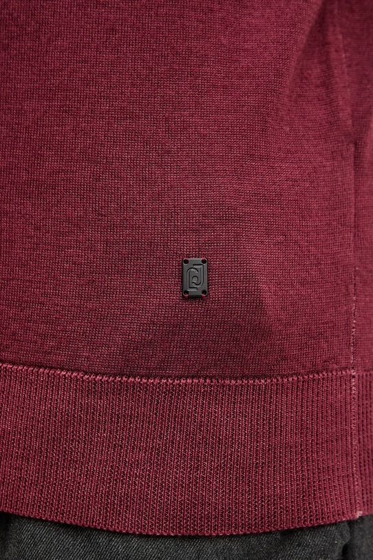 Liu Jo pulover de lana QF4022.MA21P burgundia