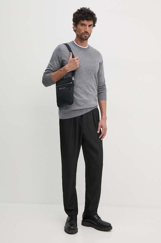 Vlnený sveter Liu Jo QXX004.MA27P sivá AW24