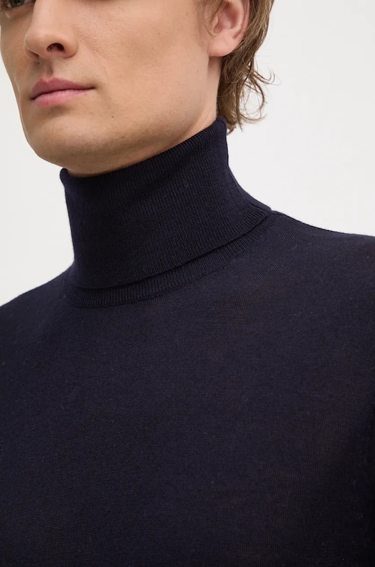 Liu Jo sweter wełniany QXX006.MA27P granatowy