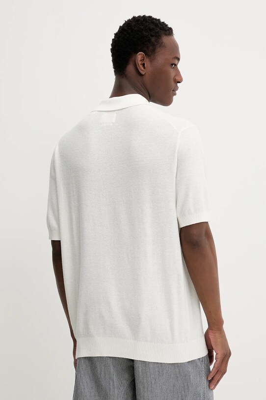 Oblečenie Bavlnené polo tričko Levi's A7294 béžová