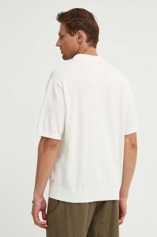 Ρούχα Βαμβακερό μπλουζάκι πόλο Levi's A7294 μπεζ