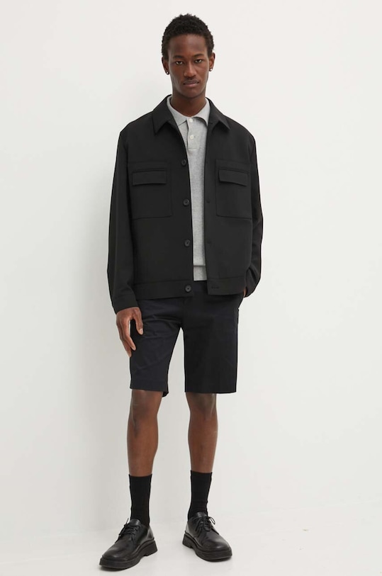Bavlnené polo tričko Levi's A7294 sivá SS25