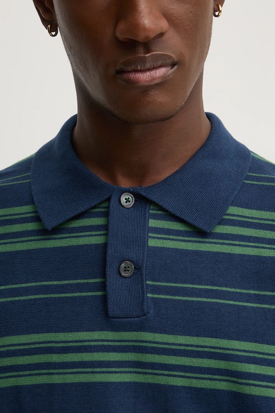 Levi's polo de bumbac A7294 bleumarin