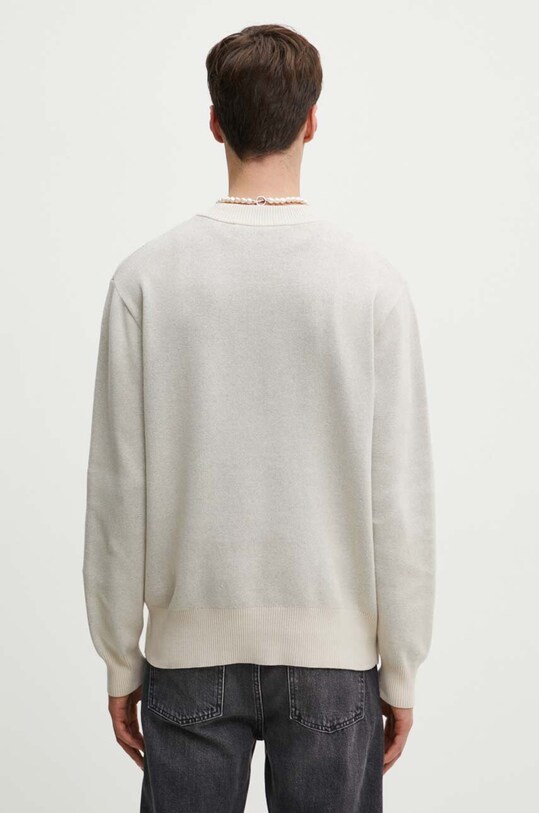 Odzież Karl Lagerfeld Jeans sweter bawełniany 241D2000 beżowy