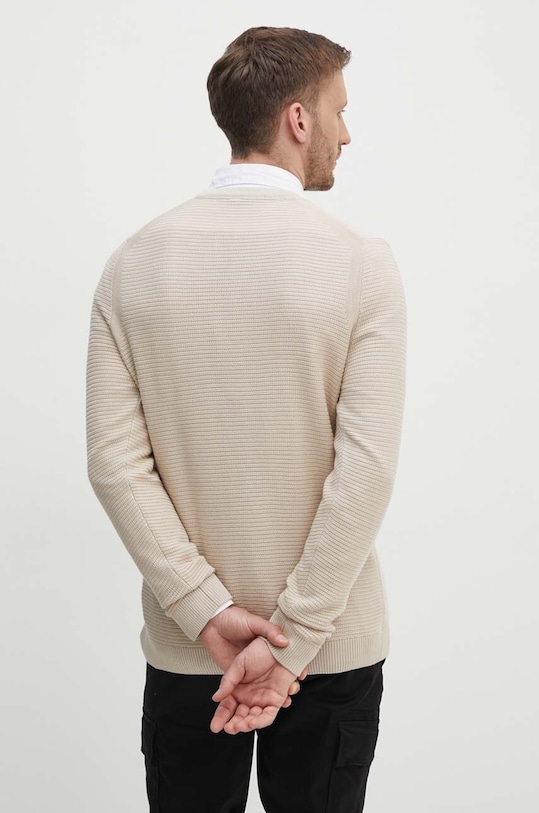 Odzież Joop! sweter bawełniany 30042404 beżowy