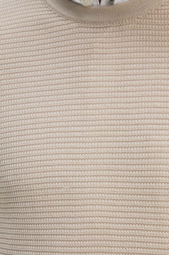 Joop! sweter bawełniany 30042404 beżowy