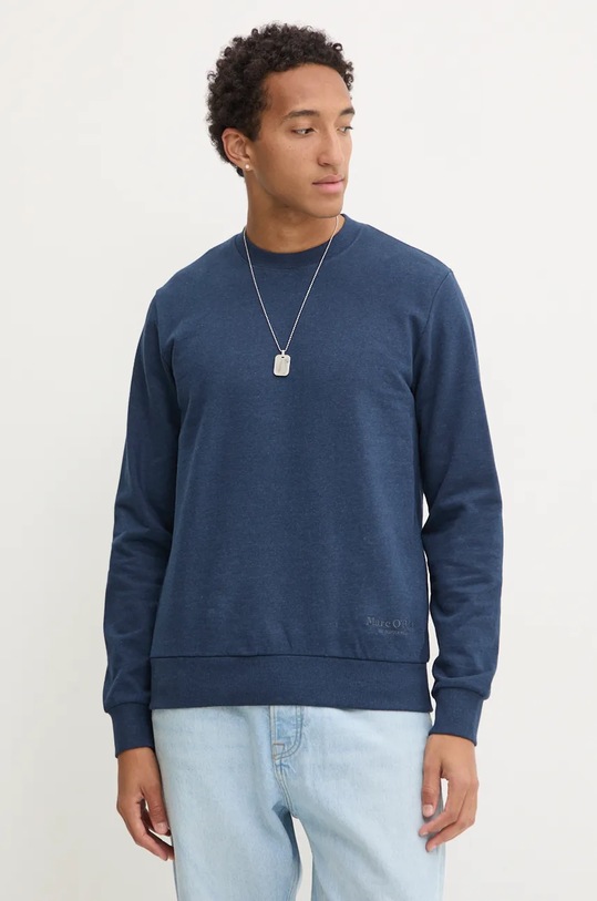 Bavlněná mikina Marc O'Polo směs modrá 428402654182