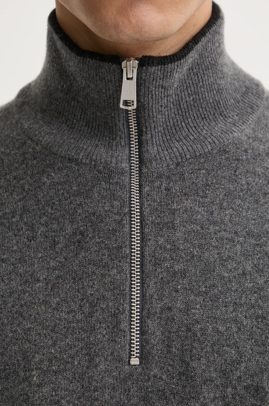 Marc O'Polo sweter z domieszką wełny 429514460314 szary