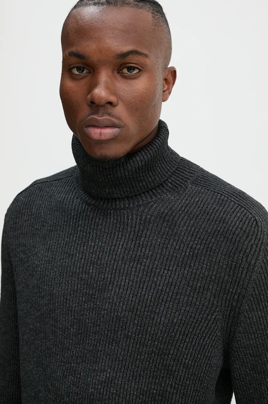 Marc O'Polo sweter bawełniany czarny 429502160338