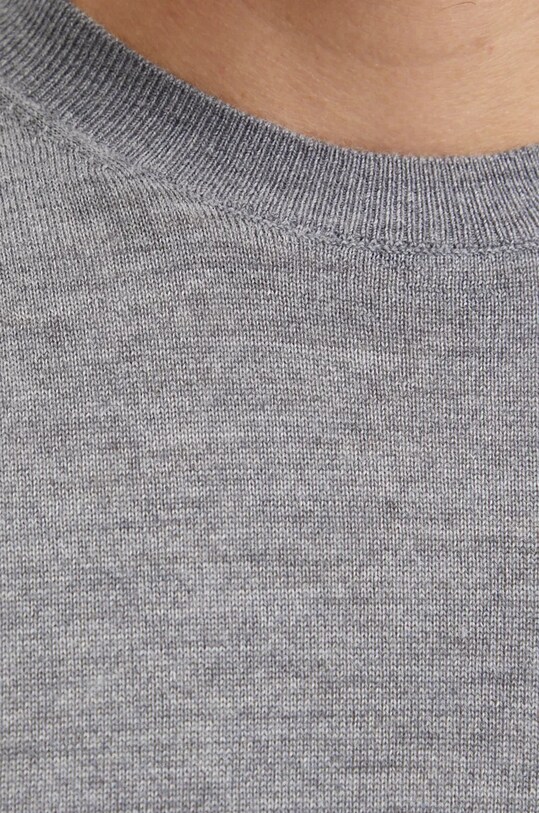 Шерстяной жилет United Colors of Benetton 11AHU105Z серый