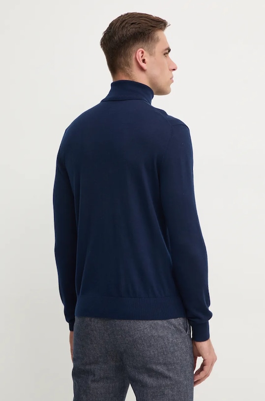 Oblečení Vlněný svetr United Colors of Benetton 11AHU2010 námořnická modř