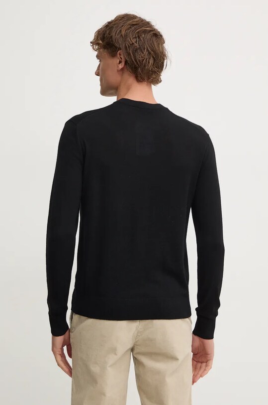 Îmbrăcăminte United Colors of Benetton pulover de lana 11AHU1056 negru