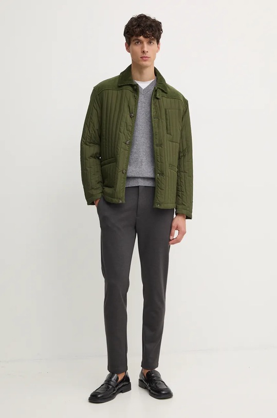 United Colors of Benetton kamizelka wełniana 1002U400L szary AW25