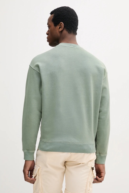 Odzież United Colors of Benetton bluza bawełniana 3P0VU1095 zielony