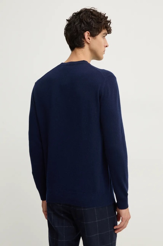 Odzież United Colors of Benetton sweter kaszmirowy 1033U105S granatowy