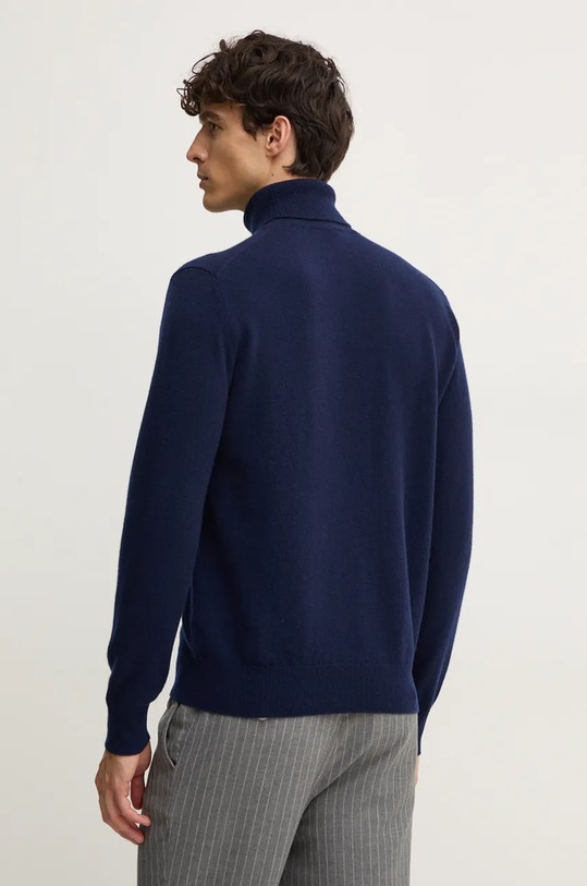 Odzież United Colors of Benetton sweter kaszmirowy 1033U2011 granatowy