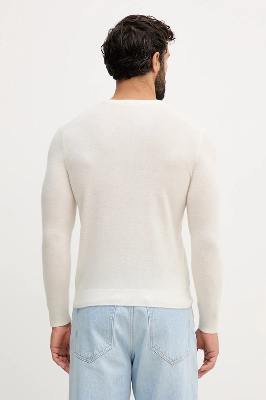 Odzież United Colors of Benetton sweter wełniany 1002U1G34 beżowy