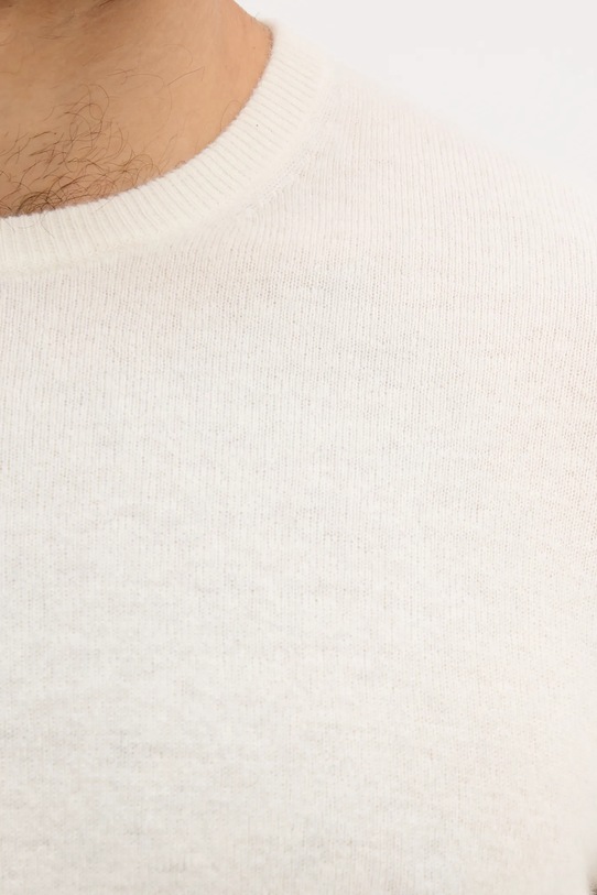 United Colors of Benetton sweter wełniany 1002U1G34 beżowy