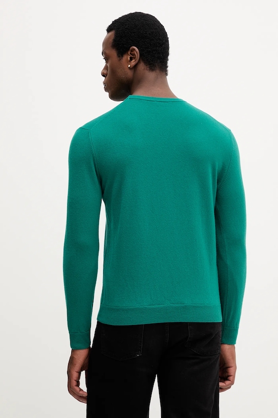 Oblečenie Vlnený sveter United Colors of Benetton 1002U1G34 tyrkysová