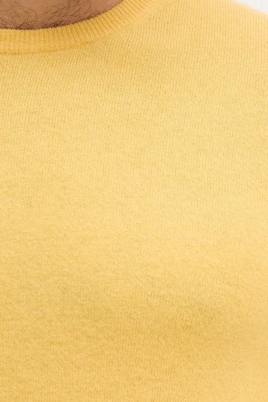 United Colors of Benetton sweter wełniany 1002U1G34 żółty