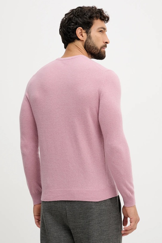 Odzież United Colors of Benetton sweter wełniany 1002U1G34 różowy
